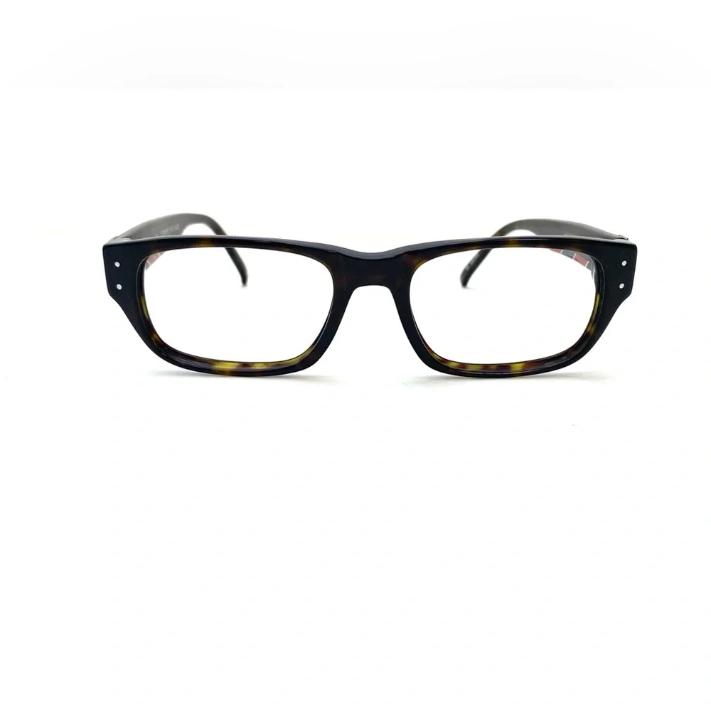 Tommy Hilfiger Men's Tortoise Shell Rectangle Shaped Eyeglass Frame TH3299
